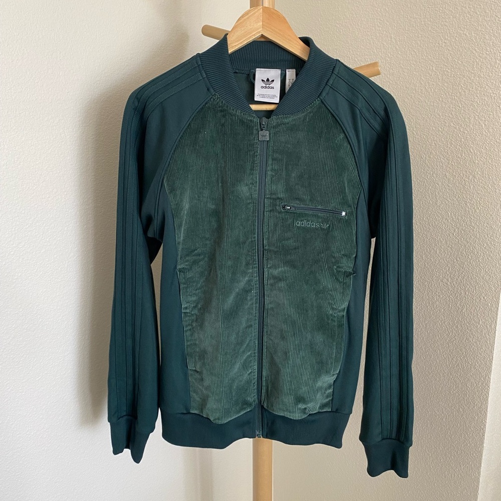 Adidas Teal Zip-Up Jacket